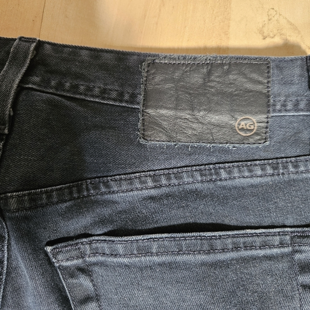AG Adrian Goldschmied Mens Everett Slim Straight Cloud Soft Denim Jeans sz 30R - Picture 5 of 12